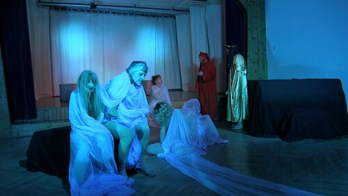 Vergil und Dante in der Eishölle (33. Gesang)