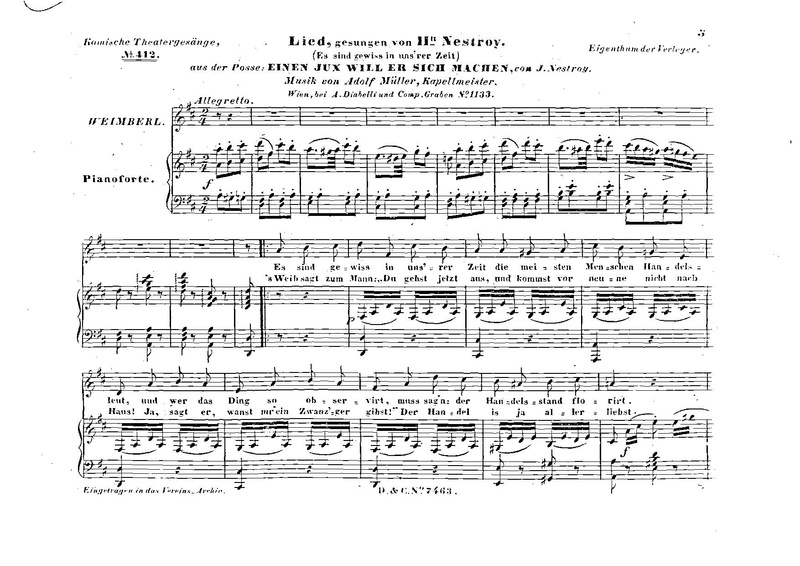 Datei:Nestroy Einen Jux will er sich machen Noten.pdf